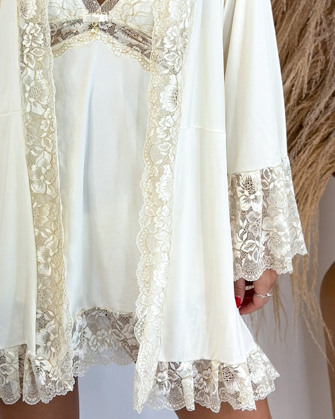 Conjunto J’adore - Camisola + Robe e Calcinha
