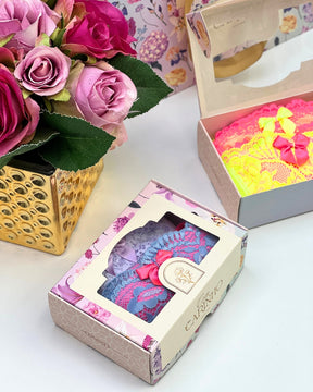 Combo La Vitta Floral: Escolha 2 Calcinhas Collor ou Leve as 6 Unidades + Opção de Sacola