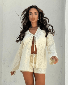 VERAO 2025

LADURRIE

Conjunto Palm Beach Cream

CAMISA

BIQUINI